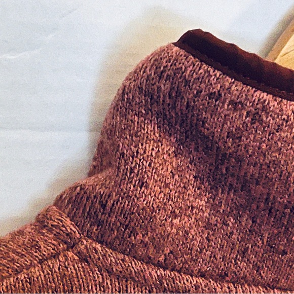 Eddie Bauer Snap Neck Fleece Sweater Pullover - Picture 6 of 10